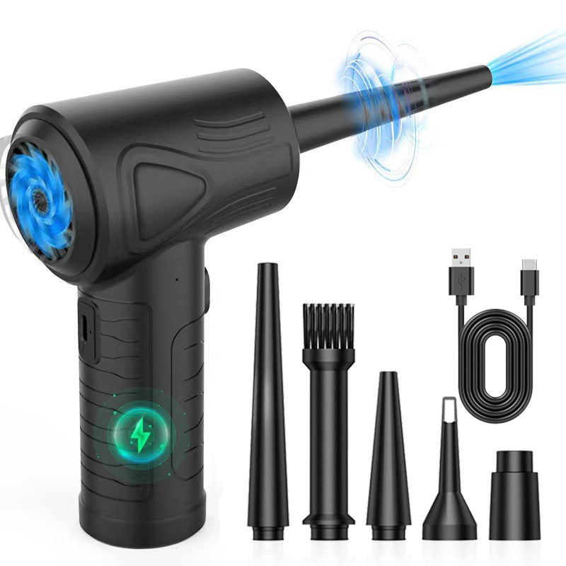 NNEDSZ Electric Air Duster for Cleaning Computers, Keyboards, Car Interiors - Wireless and Portable Blower-0